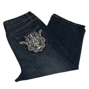 Cato, 5-Pocket, Design Pockets, Jean Capris, Size 14